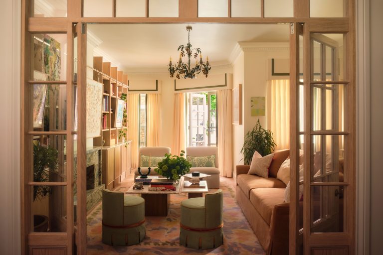 Inside a Renovated London Town House Full of Yellow Moments and Sunny Motifs