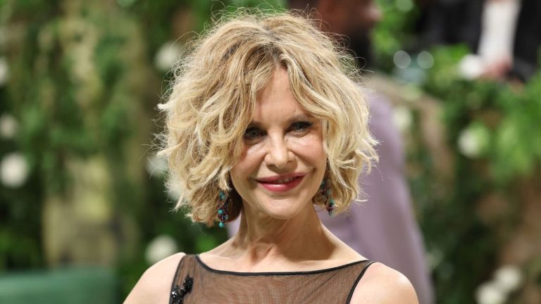 Meg Ryan’s Marble Mantel Shows the Seasonal Styling Trick That Makes Any Awkward Space Feel Effortlessly Elegant All Year Round