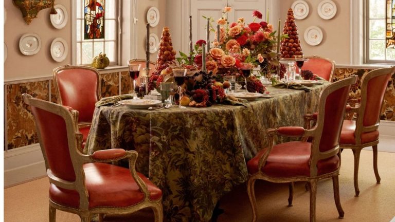This is your Sign to Host a Maximalist Thanksgiving – Tuckernuck Home's New Entertaining Edit is Bursting With Decadent Prints and Lavish Decor