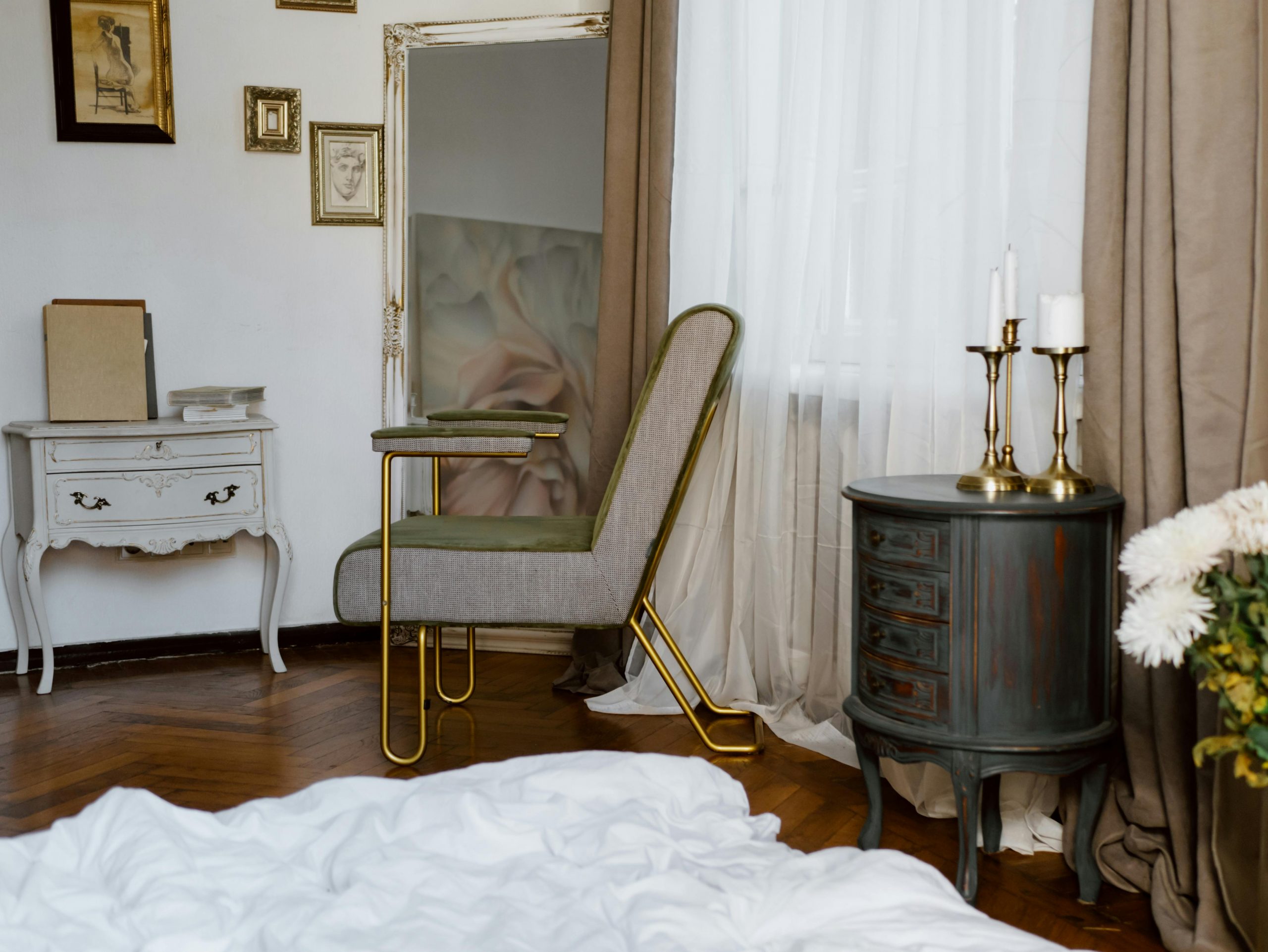 Transforming antique furniture for a more modern, contemporary look