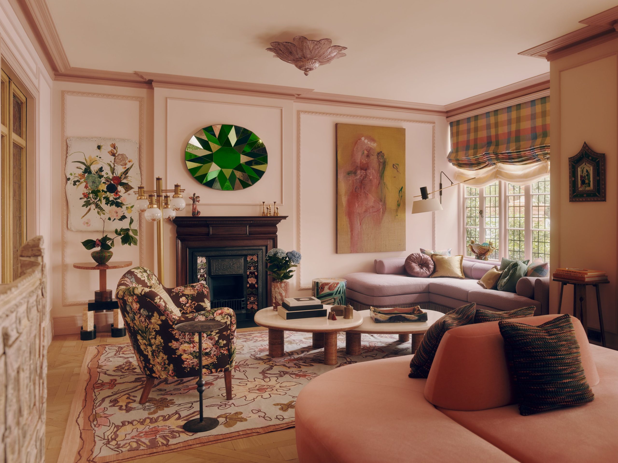 This London Home Makes the Case for Painting Historic Wood Paneling