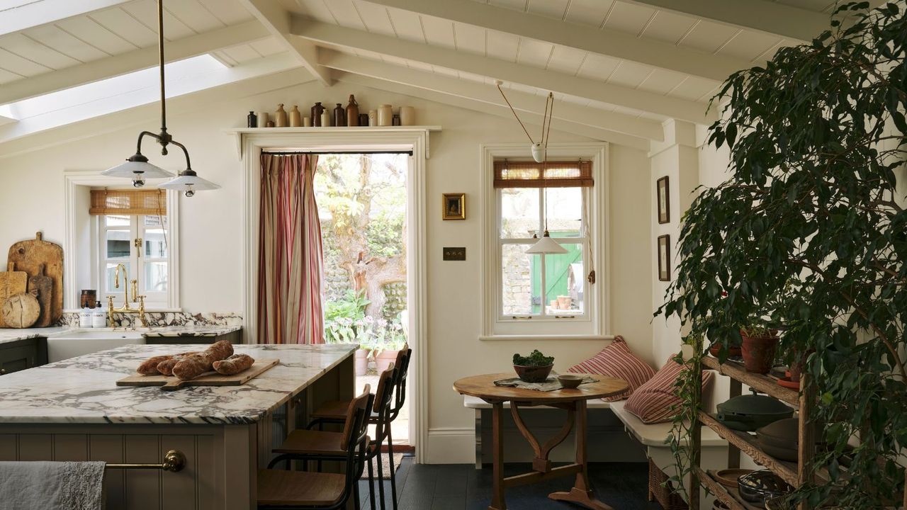 The Kitchen in This Townhouse May Be New, but It Perfectly Captures the Essence of a Quintessentially English Countryside Home