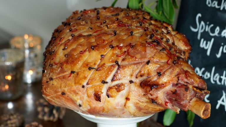 This Majestic Glazed Christmas Ham is so Easy to Pull Off for the Main Event – and Will Leave You With Delicious Leftovers