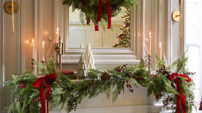 So You Want a Joanna-Gaines-Coded Christmas? Shop the 5-Rule Formula Behind Her Most Festive Living Room Yet