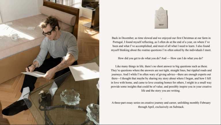 Considering an Interior Design Substack?