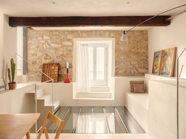 In an Ancient Italian Town, This 592-Square-Foot Home is Spread Across Six Levels