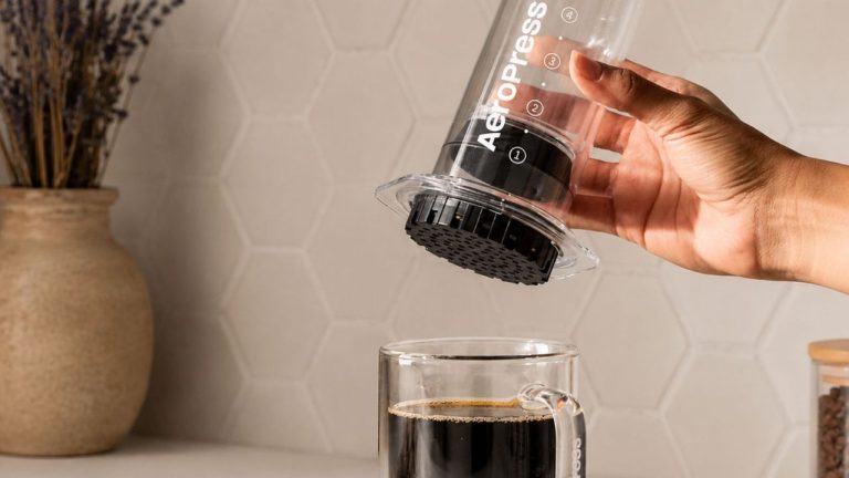 AeroPress' Sleek Clear Coffee Press Is Replacing My Bulky Coffee Maker This Memorial Day – It Looks Perfect in Small Kitchens