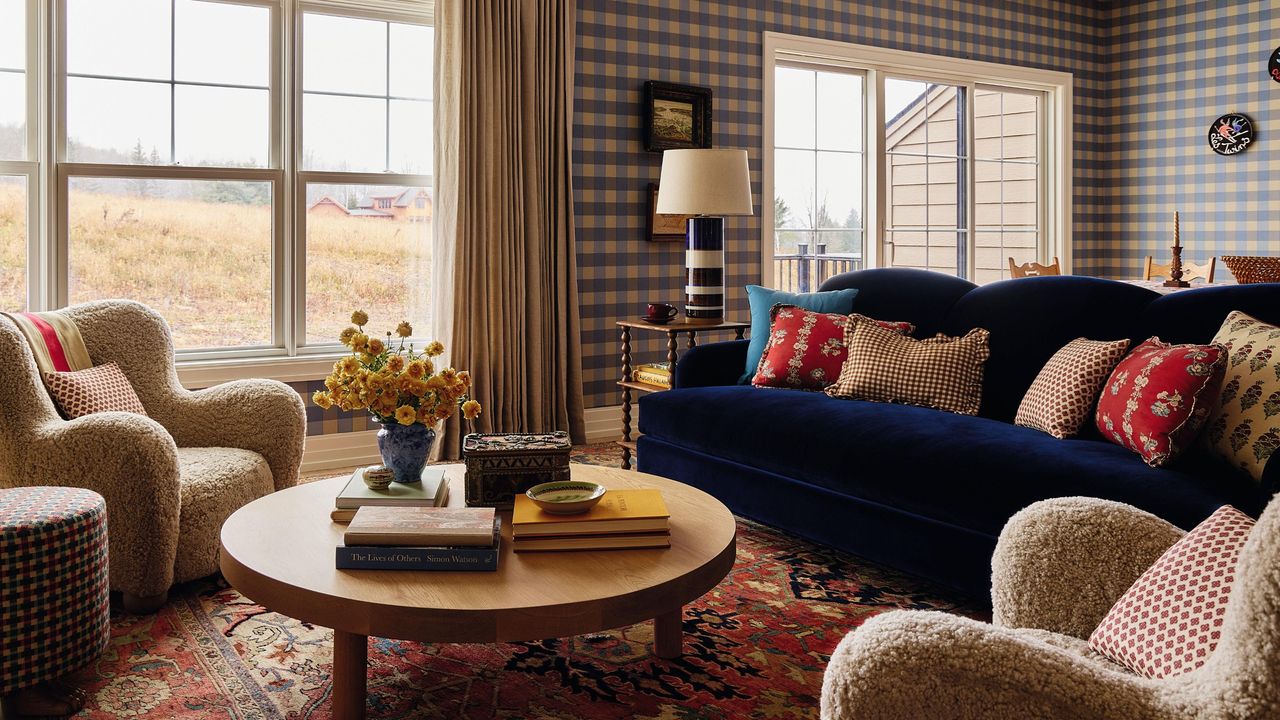 Inside a Nostalgic Catskills Home Where English Country Meets Americana Charm