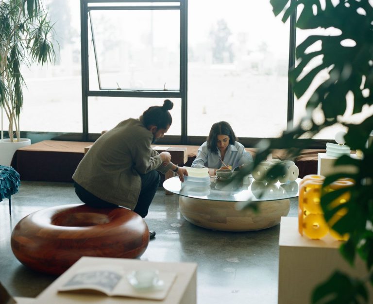 Inside a Couple’s 900-Square-Foot Los Angeles Loft That Functions as Both Office and Home