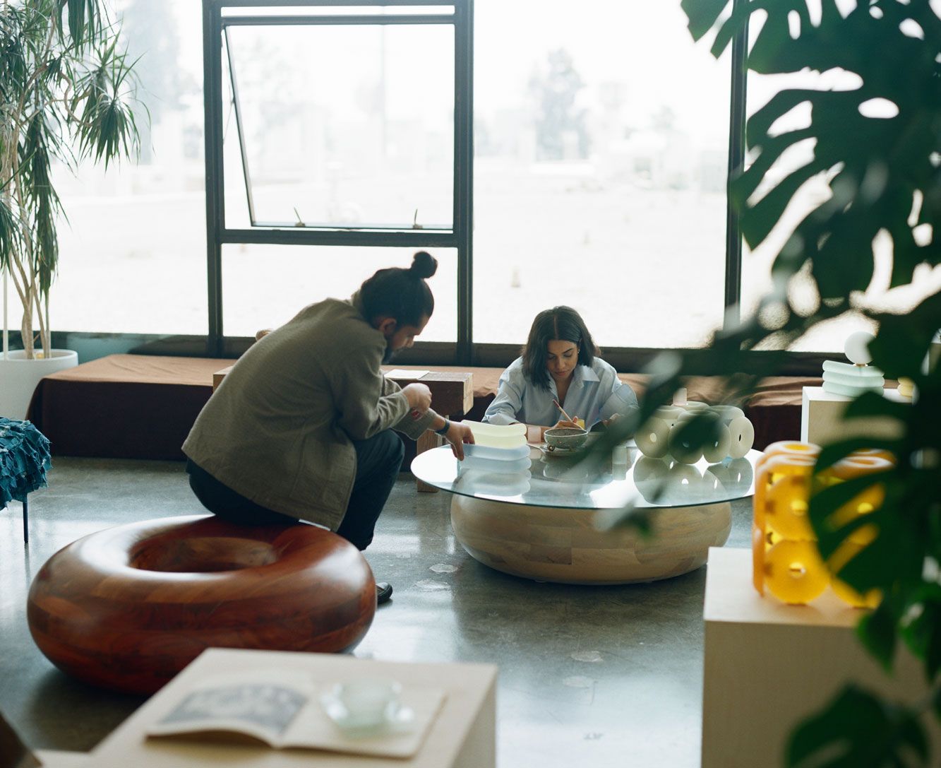Inside a Couple’s 900-Square-Foot Los Angeles Loft That Functions as Both Office and Home