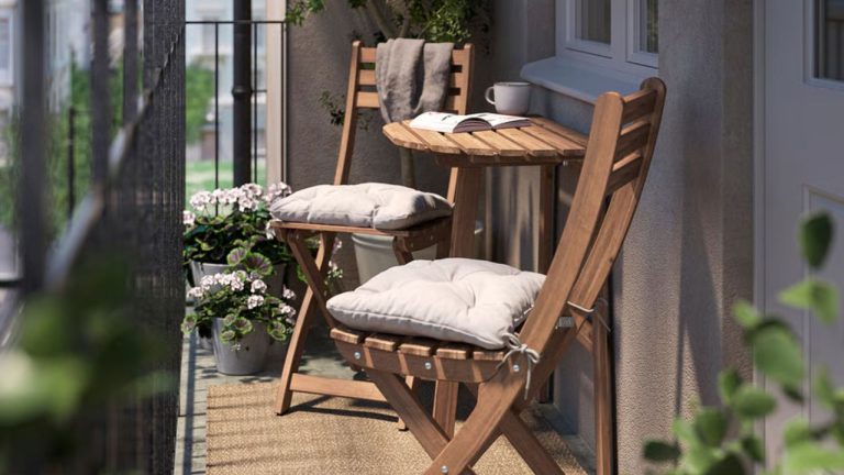 This IKEA Space-Saver Just Replaced My Entire Backyard Bistro Set – And My Patio Feels Twice as Big