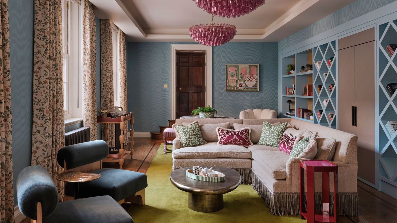 'It’s Like Being Inside a Fabulous Cocktail Party' – How Pandora Taylor Reimagined the Traditional Library with Curves, Zoning, and Jewel Box Color