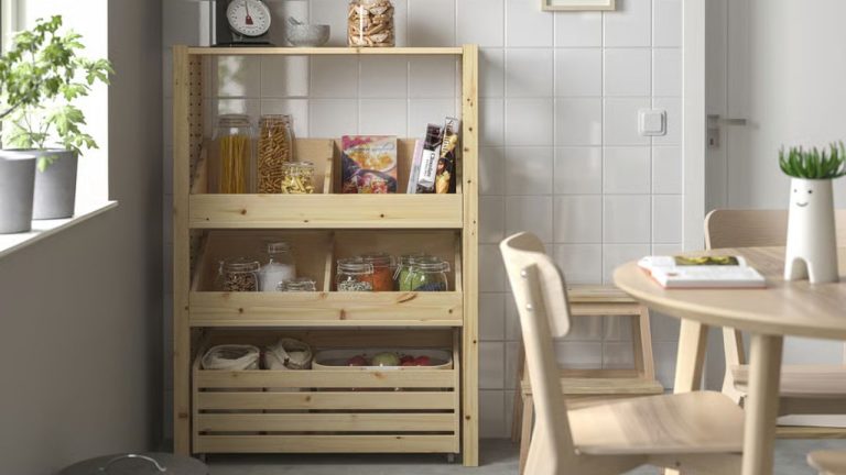 IKEA's Smart Shelving Unit Is the Easiest Way to Maximize Kitchen Storage – It's a Perfect Small Space Alternative to a Pantry