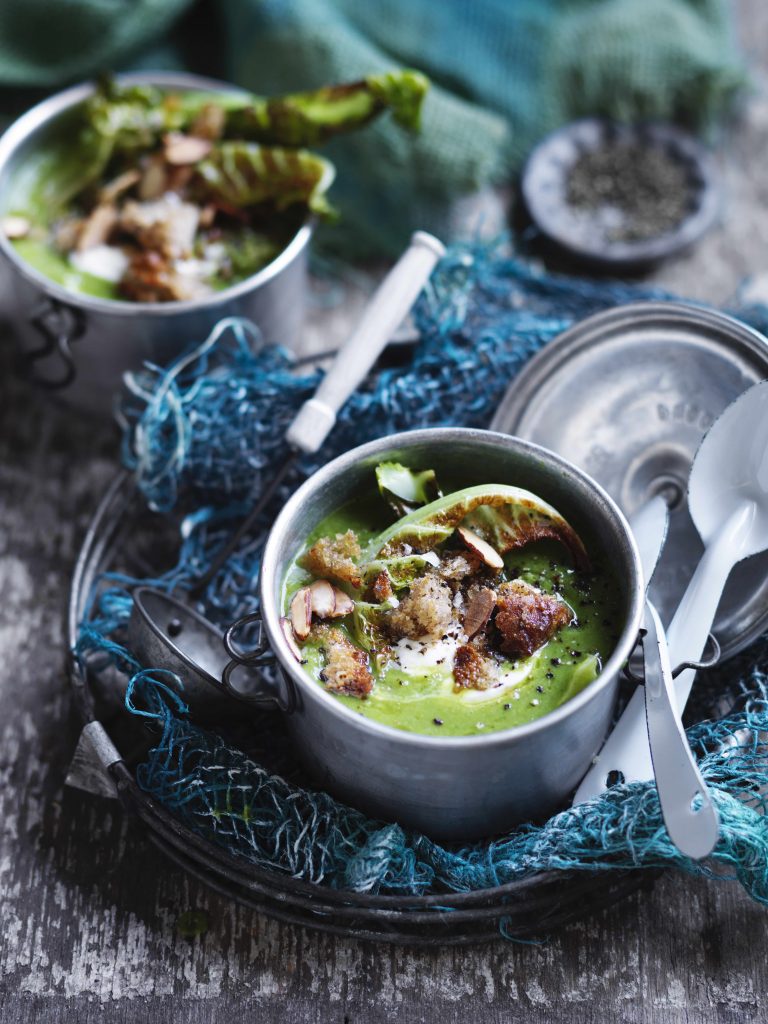 No-waste vegetable soup